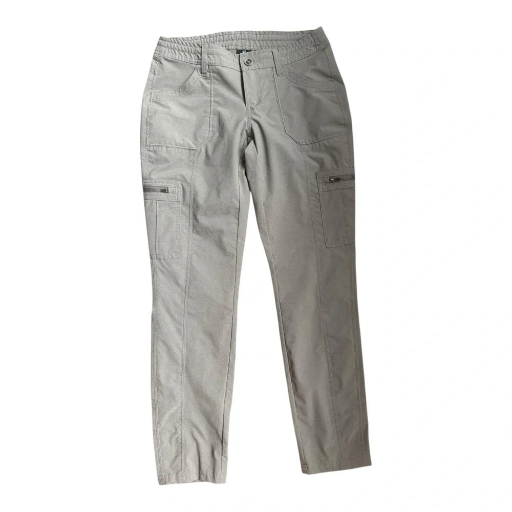 KUHL Women's HORIZN Skinny Hiking Pants Size 4 Short Grey - Picture 8 of 13